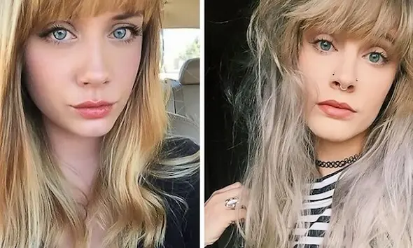 İkiz gibi birbirine çok benzeyen kızlar