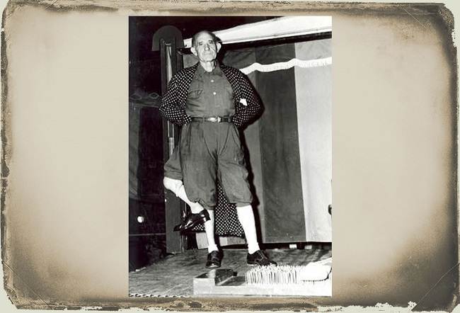 Frank Lentini yaşlılık hali